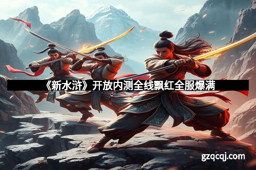 《新水浒》开放内测全线飘红全服爆满